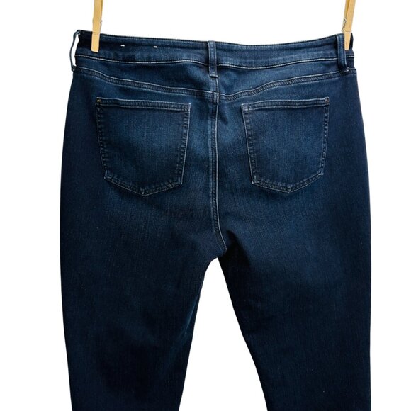 Chicos Denim Womens Skinny Ankle Jean Stretch Leg Mid Rise Size 2.5 | L | 14 Reg - Picture 7 of 13